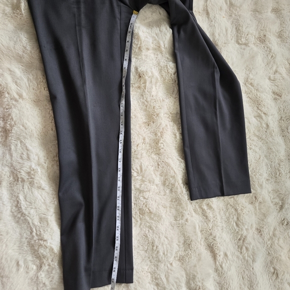 St. John Women's Straight Leg Pants Gray Size 2 - Picture 11 of 12